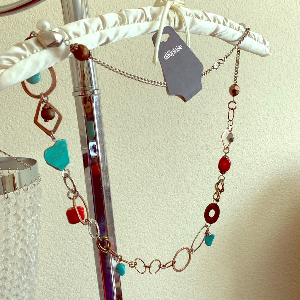 Boho long necklace
